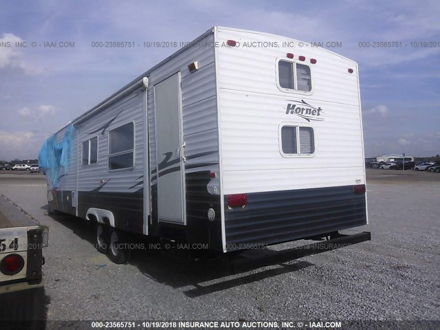 4YDT32B2777204503 - 2007 KEYSTONE HORNET WHITE photo 3