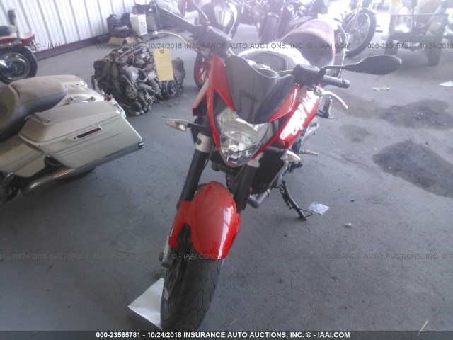 ZD4RAC016BS000062 - 2011 APRILIA SHIVER 750 RED photo 2