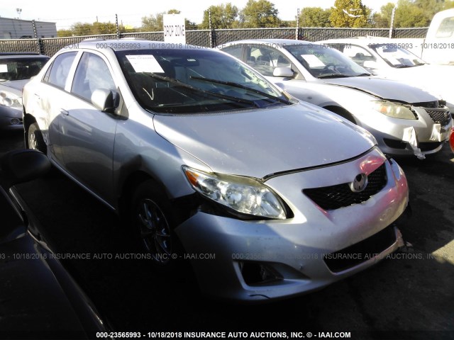 1NXBU4EE0AZ260462 - 2010 TOYOTA COROLLA S/LE/XLE GRAY photo 1