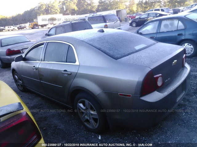 1G1ZB5E09CF175039 - 2012 CHEVROLET MALIBU LS 棕色 照片 3