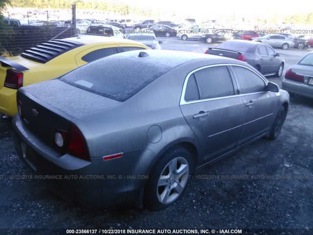 1G1ZB5E09CF175039 - 2012 CHEVROLET MALIBU LS 棕色 照片 4