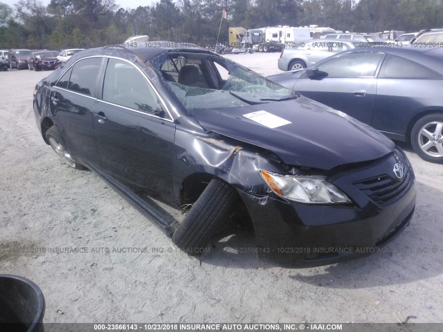 4T1BE46K17U182395 - 2007 TOYOTA CAMRY NEW GENERAT CE/LE/XLE/SE BLACK photo 1