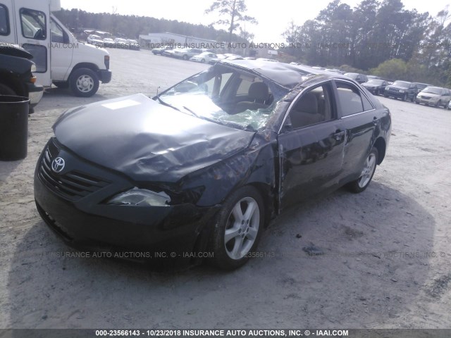4T1BE46K17U182395 - 2007 TOYOTA CAMRY NEW GENERAT CE/LE/XLE/SE BLACK photo 2