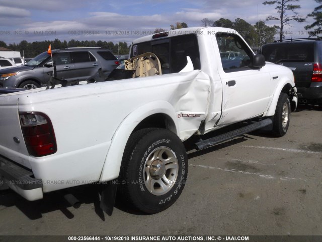 1FTYR10U63PA57283 - 2003 FORD RANGER WHITE photo 6