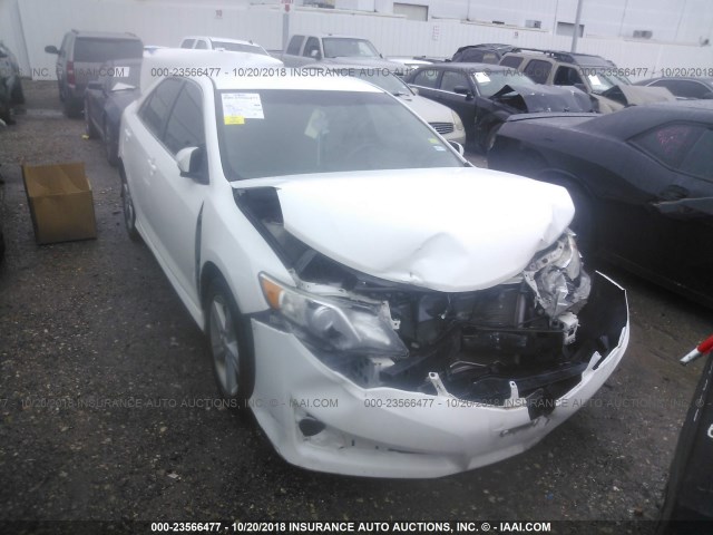 4T1BF1FK2CU187112 - 2012 TOYOTA CAMRY SE/LE/XLE 白色 照片 1
