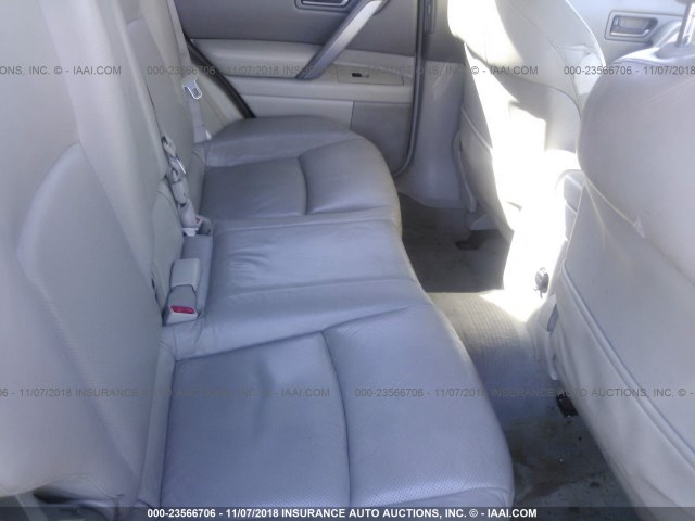 JNRAS08U74X108893 - 2004 INFINITI FX35 GRAY photo 8