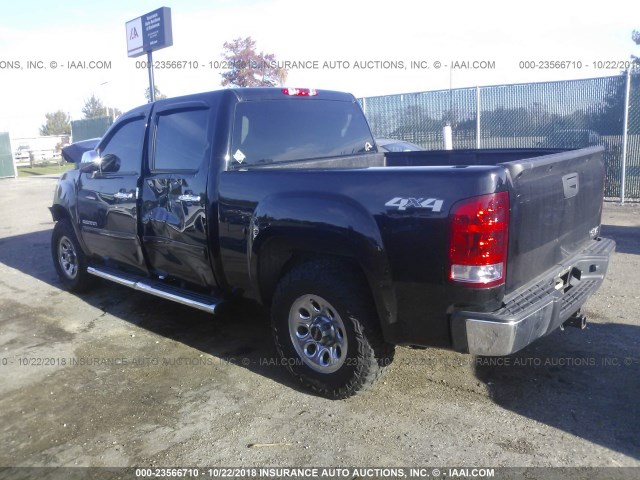 3GTP2UEA9DG268290 - 2013 GMC SIERRA K1500 SL BLACK photo 3