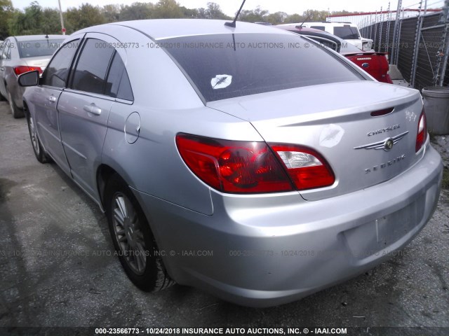 1C3LC56B39N517341 - 2009 CHRYSLER SEBRING TOURING/LIMITED SILVER photo 3