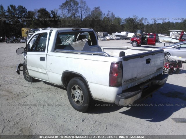 1GCEC14T63Z191298 - 2003 CHEVROLET SILVERADO C1500 WHITE photo 3