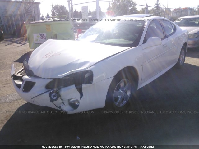 2G2WP552581171487 - 2008 PONTIAC GRAND PRIX WHITE photo 2