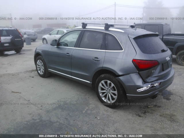 WA1LFAFP0DA097071 - 2013 AUDI Q5 PREMIUM PLUS GRAY photo 3