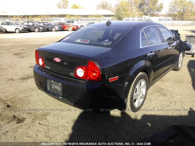 1G1ZB5E08CF151637 - 2012 CHEVROLET MALIBU LS 黑色 照片 4