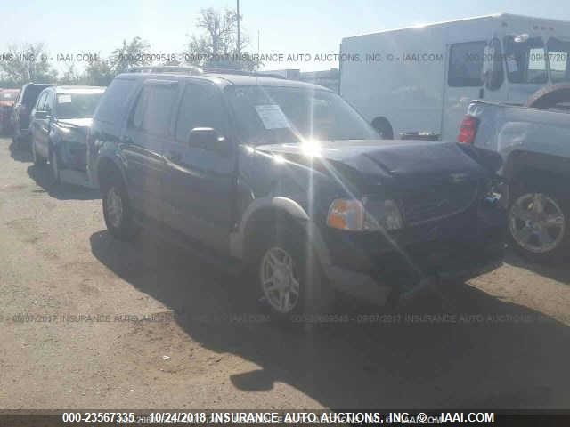 1FMZU63E02ZC35398 - 2002 FORD EXPLORER XLT Dark Blue photo 1