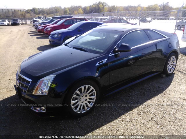 1G6DS1ED7B0120476 - 2011 CADILLAC CTS PREMIUM COLLECTION BLACK photo 2