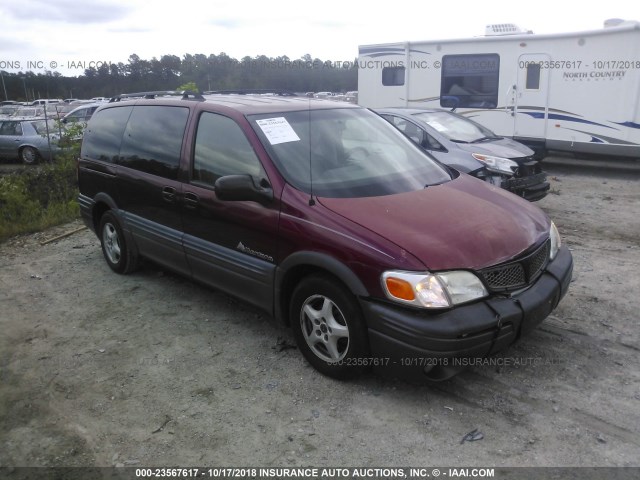 1GMDV23E55D133323 - 2005 PONTIAC MONTANA MAROON photo 1