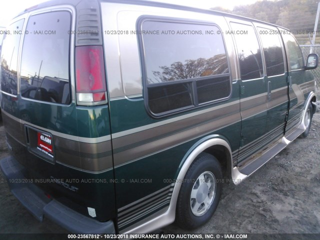 1GBFG15R1Y1203069 - 2000 CHEVROLET EXPRESS G1500  GREEN photo 4