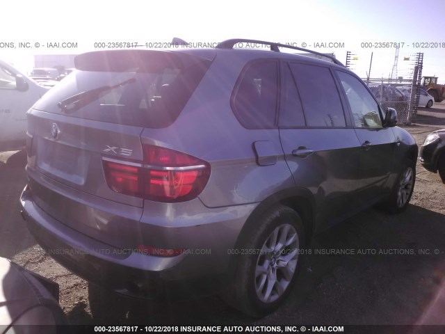5UXZV4C52BL401038 - 2011 BMW X5 XDRIVE35I Boz foto 4