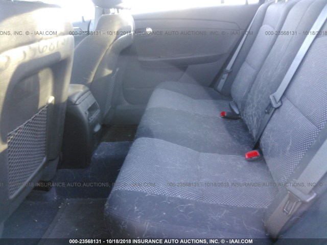 1G1ZC5EB5AF244322 - 2010 CHEVROLET MALIBU 1LT GRAY photo 8
