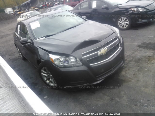 1G11D5RR6DF113163 - 2013 CHEVROLET MALIBU 1LT GRAY photo 1