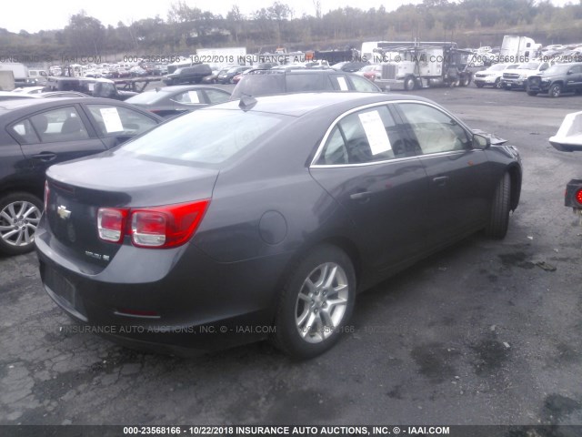 1G11D5RR6DF113163 - 2013 CHEVROLET MALIBU 1LT GRAY photo 4