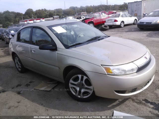 1G8AL52FX3Z115953 - 2003 SATURN ION LEVEL 3 BEIGE photo 1