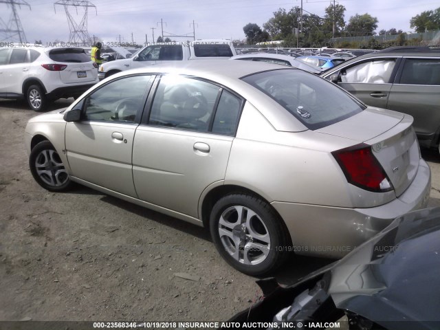 1G8AL52FX3Z115953 - 2003 SATURN ION LEVEL 3 BEIGE photo 3