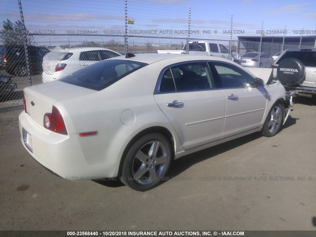 1G1ZC5E01CF267730 - 2012 CHEVROLET MALIBU 1LT თეთრი ფოტო 4