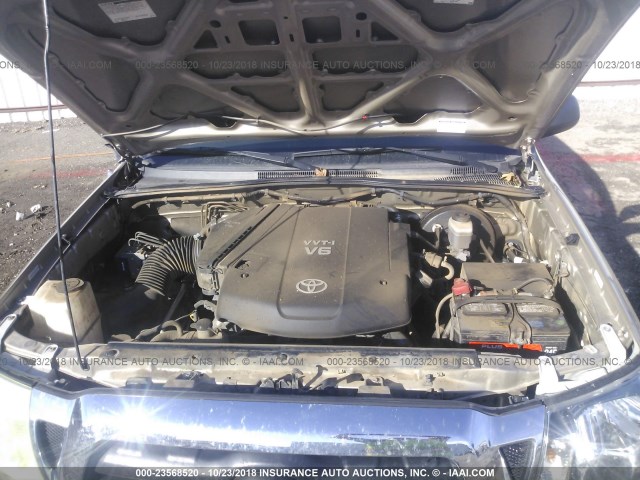 3TMJU62N47M034907 - 2007 TOYOTA TACOMA DOUBLE CAB PRERUNNER TAN photo 10