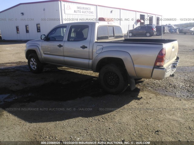 3TMJU62N47M034907 - 2007 TOYOTA TACOMA DOUBLE CAB PRERUNNER TAN photo 3
