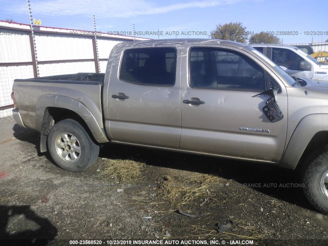 3TMJU62N47M034907 - 2007 TOYOTA TACOMA DOUBLE CAB PRERUNNER TAN photo 6
