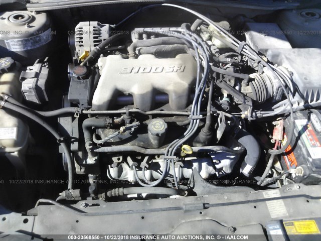 1G1NE52JXY6323287 - 2000 CHEVROLET MALIBU LS 银色 照片 10