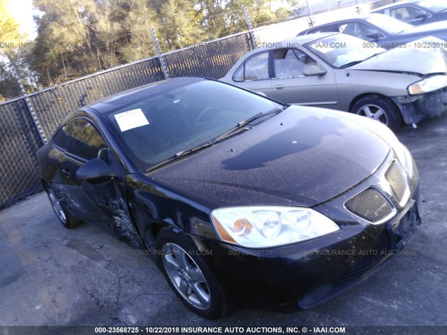 1G2ZH18N874217003 - 2007 PONTIAC G6 GT BLACK photo 1