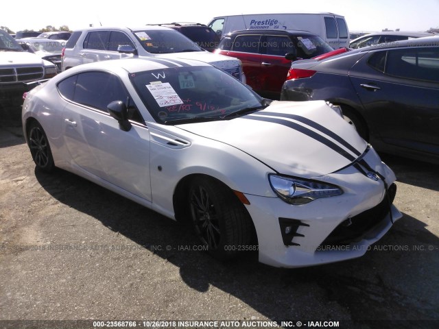 JF1ZNAA13H8707683 - 2017 TOYOTA 86 SPECIAL EDITION WHITE photo 1