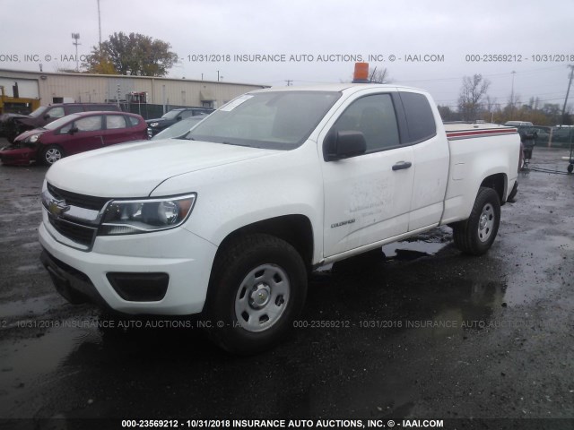 1GCHSAEA3F1187144 - 2015 CHEVROLET COLORADO WHITE photo 2