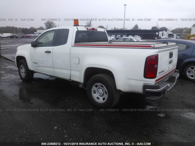 1GCHSAEA3F1187144 - 2015 CHEVROLET COLORADO WHITE photo 3