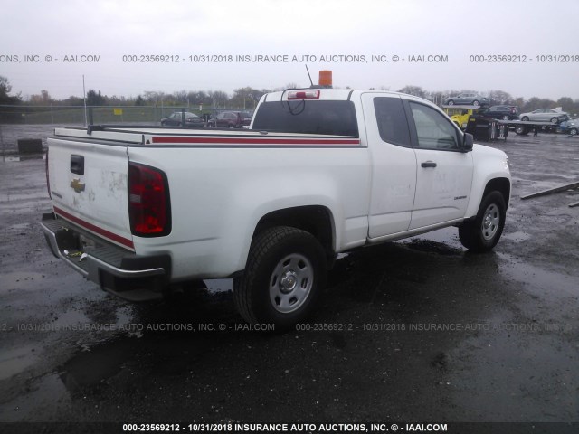 1GCHSAEA3F1187144 - 2015 CHEVROLET COLORADO WHITE photo 4