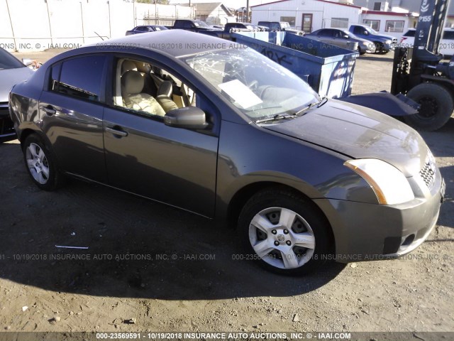 3N1AB61E07L642505 - 2007 NISSAN SENTRA 2.0/2.0S/2.0SL Pewter photo 1