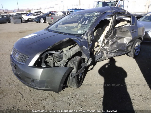 3N1AB61E07L642505 - 2007 NISSAN SENTRA 2.0/2.0S/2.0SL Pewter photo 6