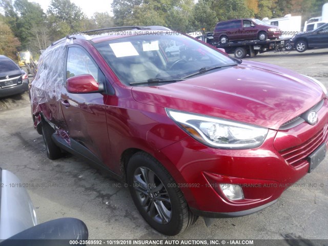 KM8JUCAG1FU958521 - 2015 HYUNDAI TUCSON LIMITED/SE RED photo 1