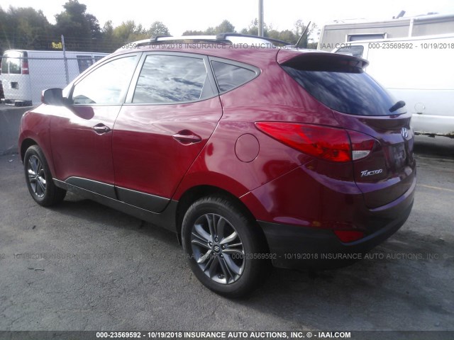 KM8JUCAG1FU958521 - 2015 HYUNDAI TUCSON LIMITED/SE RED photo 3