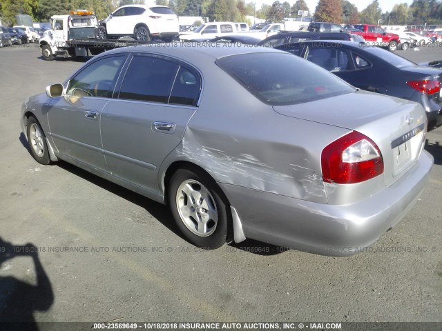 JNKBF01A52M007695 - 2002 INFINITI Q45 GRAY photo 3