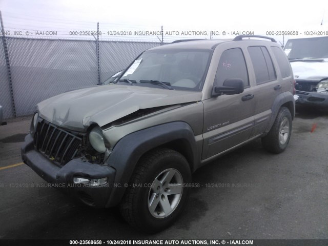 1J4GK48K63W578363 - 2003 JEEP LIBERTY SPORT/FREEDOM BEIGE photo 2