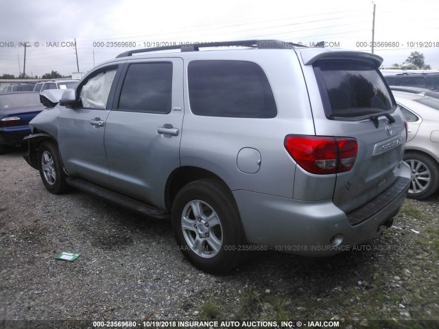 5TDZY5G16GS065812 - 2016 TOYOTA SEQUOIA SR5 SILVER photo 3