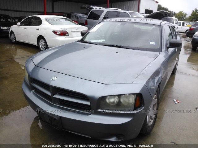 2B3KA43R87H831762 - 2007 DODGE CHARGER SE/SXT GRAY photo 2