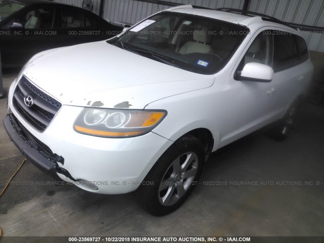 5NMSH13E69H247762 - 2009 HYUNDAI SANTA FE SE/LIMITED SILVER photo 2