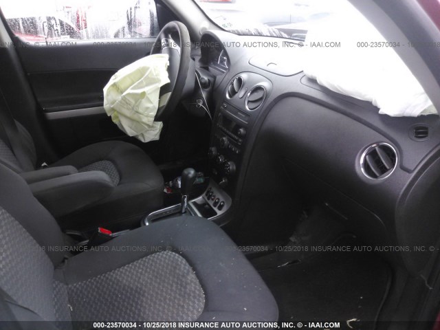 3GNDA13D08S591641 - 2008 CHEVROLET HHR LS Burdeos foto 5