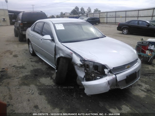 2G1WA5E39F1126192 - 2015 CHEVROLET IMPALA LIMITED LS SILVER photo 1