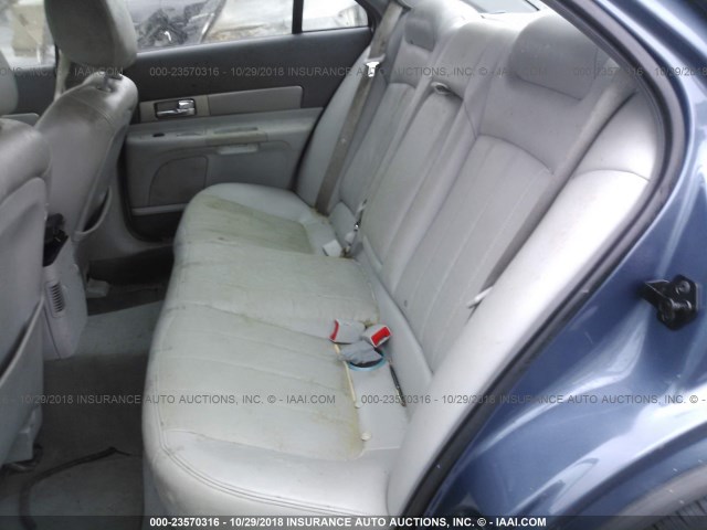 1LNHM87A45Y659269 - 2005 LINCOLN LS BLUE photo 8