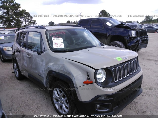 ZACCJABT2FPB87087 - 2015 JEEP RENEGADE LATITUDE TAN photo 6