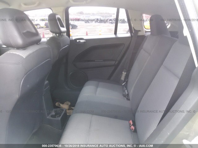 1B3HB48B38D503277 - 2008 DODGE CALIBER GOLD photo 8